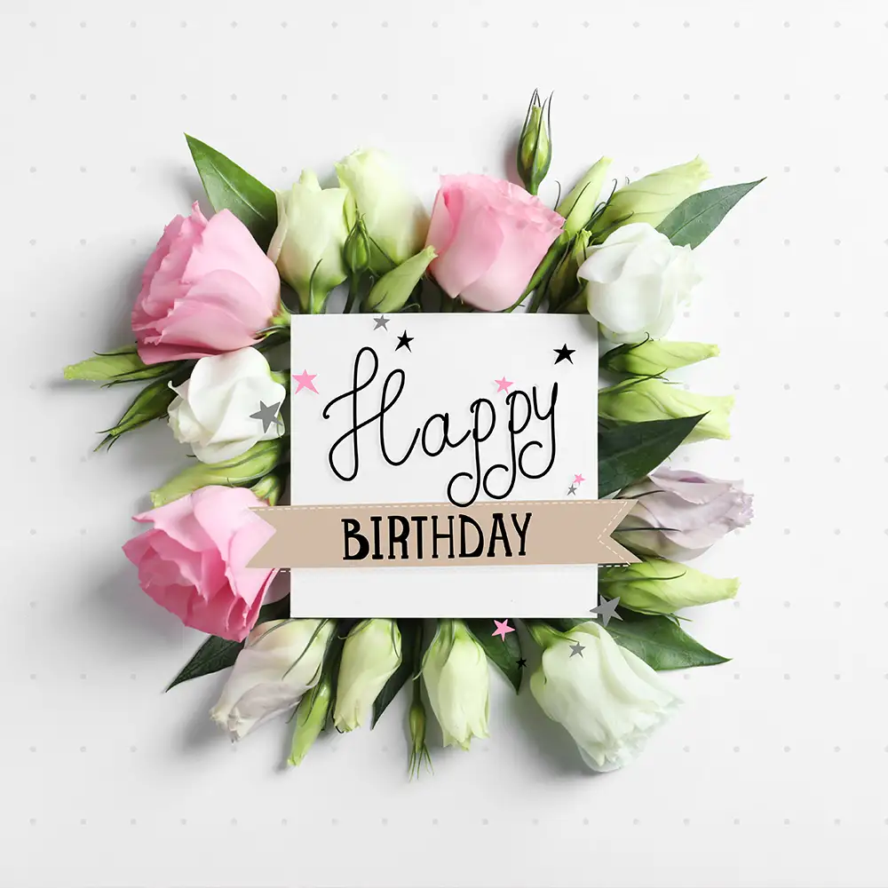 Blumen zum Geburtstag